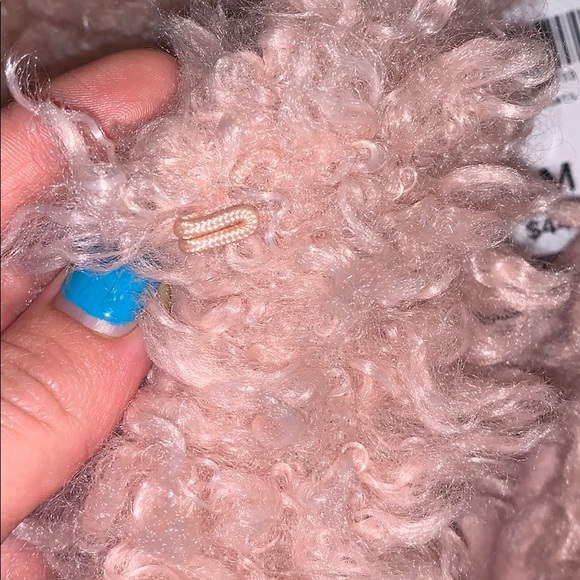 Mauve Fluffy Coat - Picture 5 of 5